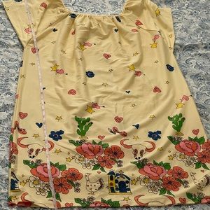 Night Gown Short Sleeve Dress